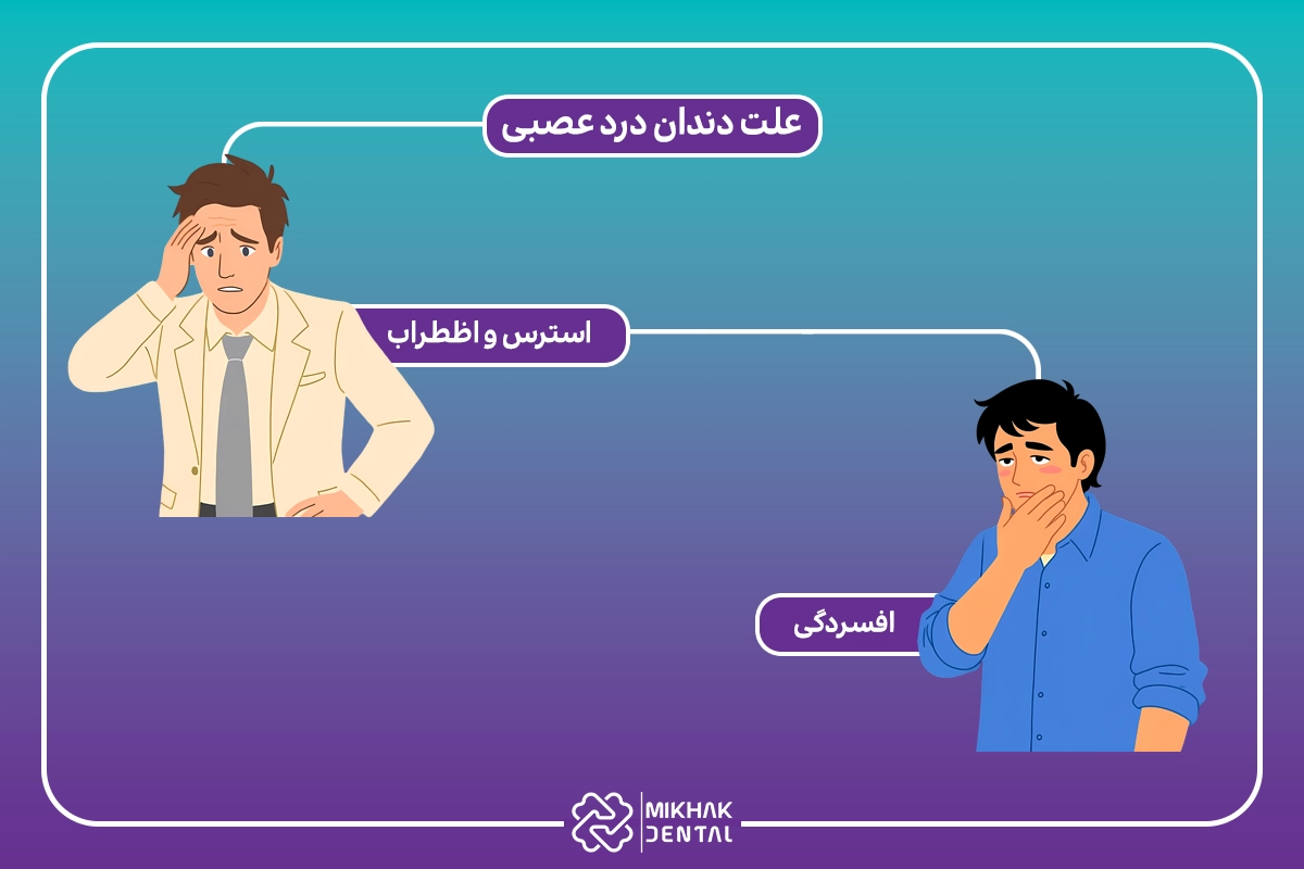 دلیل دندان درد عصبی