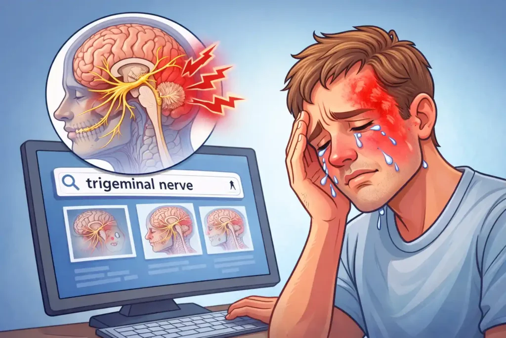 درد عصب سه قلو 